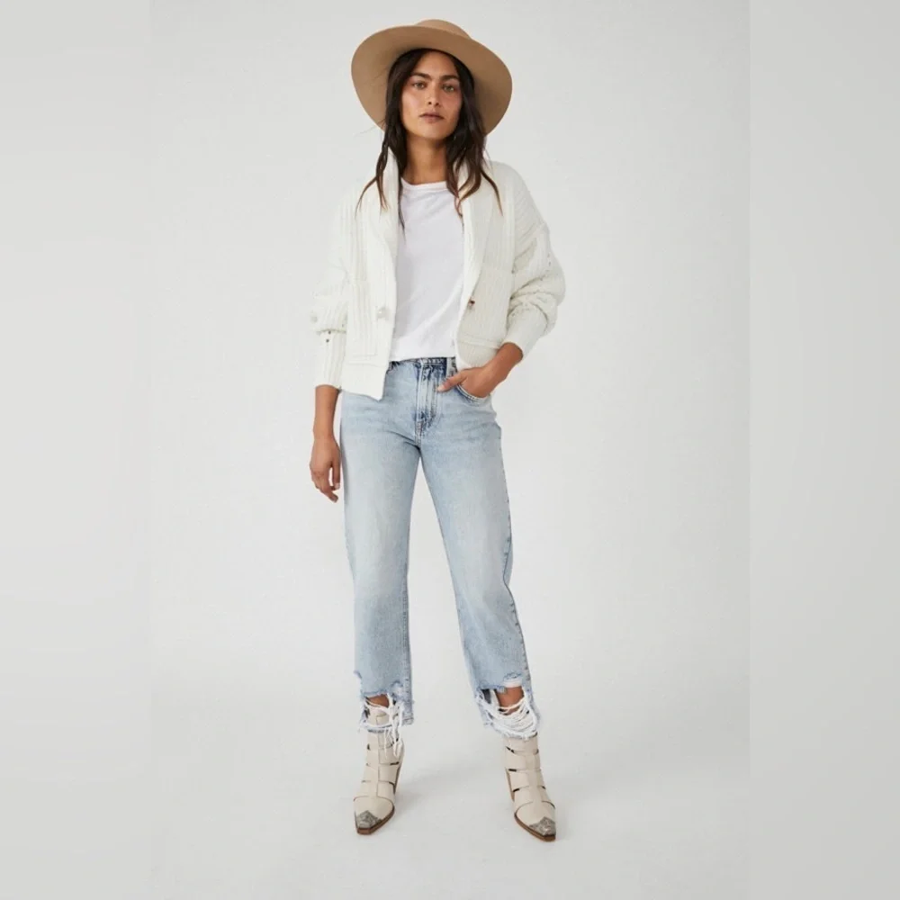 Free People Jackson Knit Cardigan